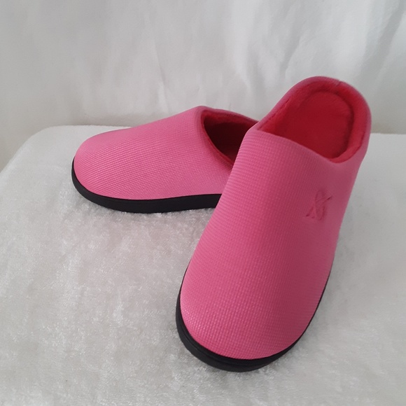 Women's  Memory Foam Slippers Landeer Pink 11 /12 - Picture 3 of 11